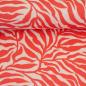 Preview: Viskose Zebra Jungle Lachs von Swafing by Bienvenido